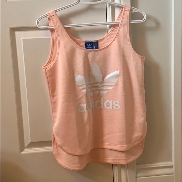 Pink adidas tank - Picture 1 of 1